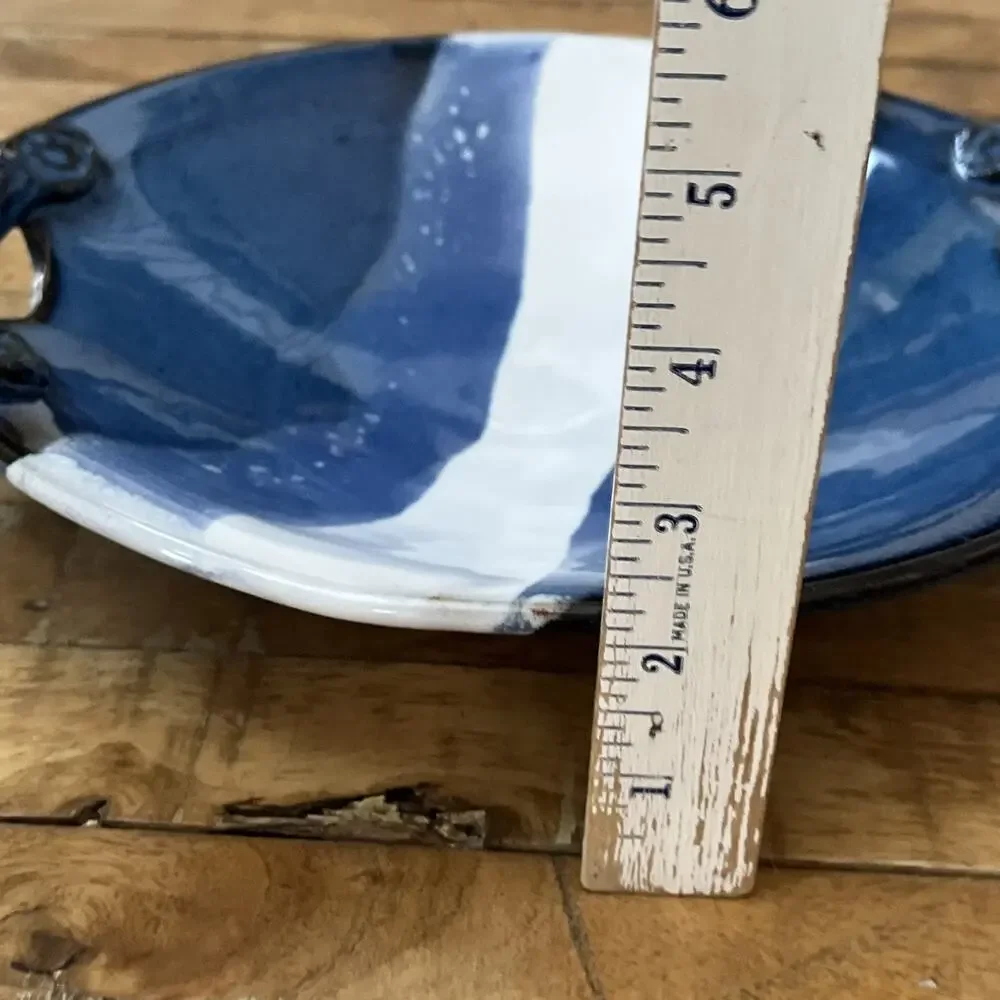 Art Studio Pottery Terracotta Serving Platter 10.25